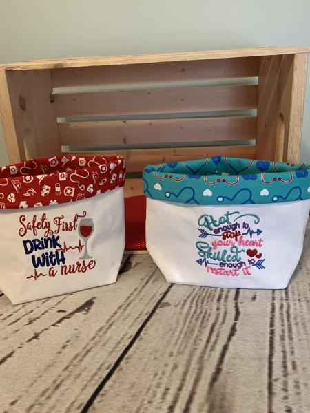 Fun Saying Fabric Bags picture