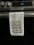Wash your Hands - Jesus & Germs Towel