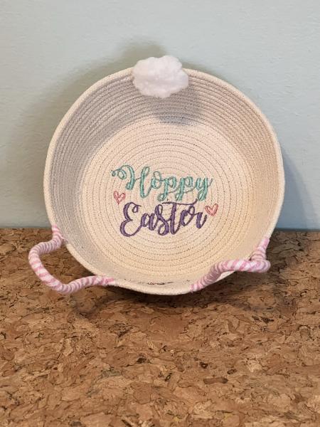 Easter Bunny Rope bowls picture