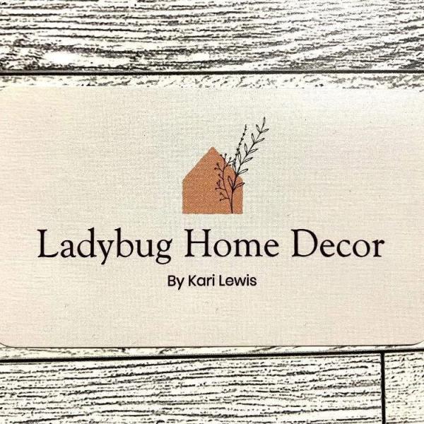 Ladybug Home Decor
