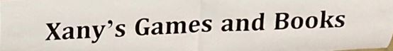 Xany's Books & Games