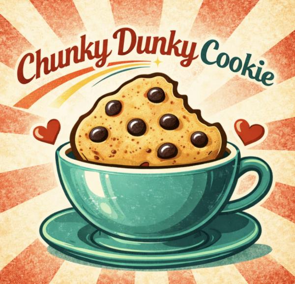 Chunky dunky cookie