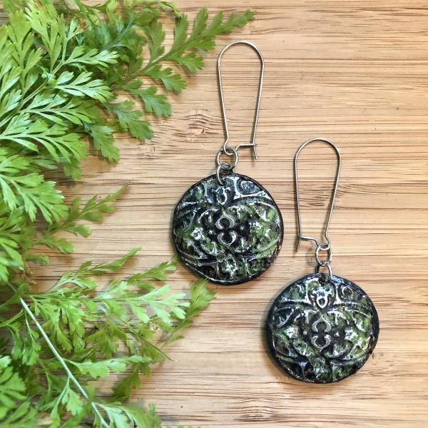 Vintage Tin Earrings