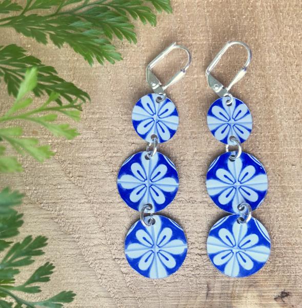 Vintage Tin Earrings