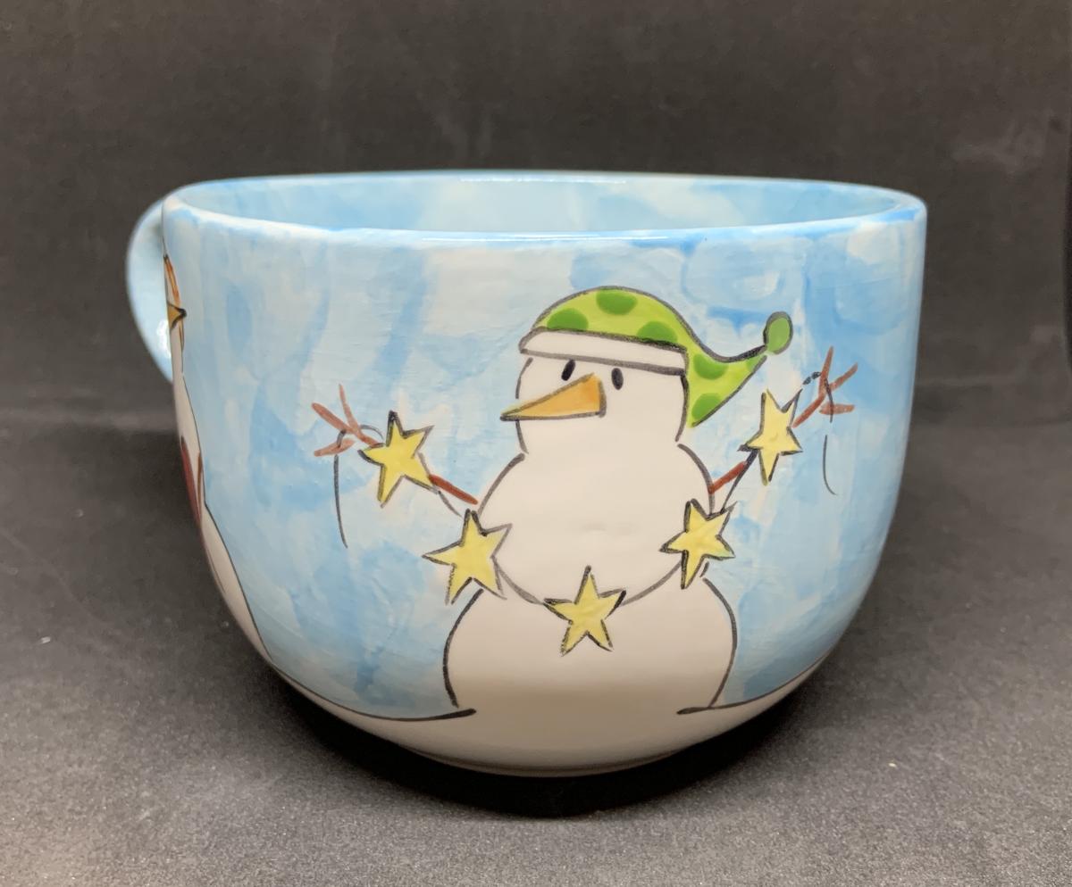 Snowman Cappuccino Mug picture