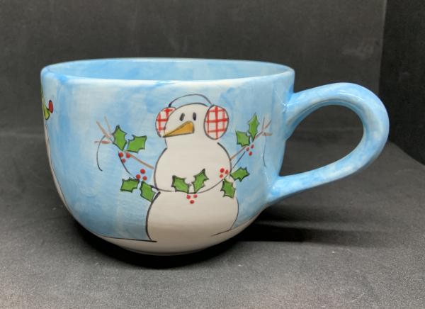 Snowman(2) Cappuccino Mug picture