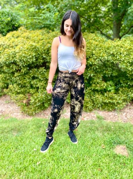 Bleach Dye Boho Pants picture