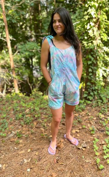 Cotton Candy Swirl Romper picture