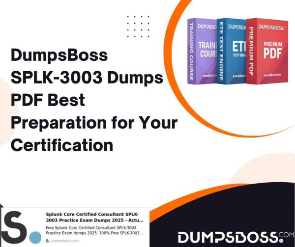 SPLK-3003 Dumps PDF