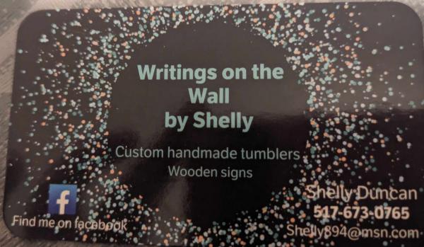 Writings on the Wall by Shelly