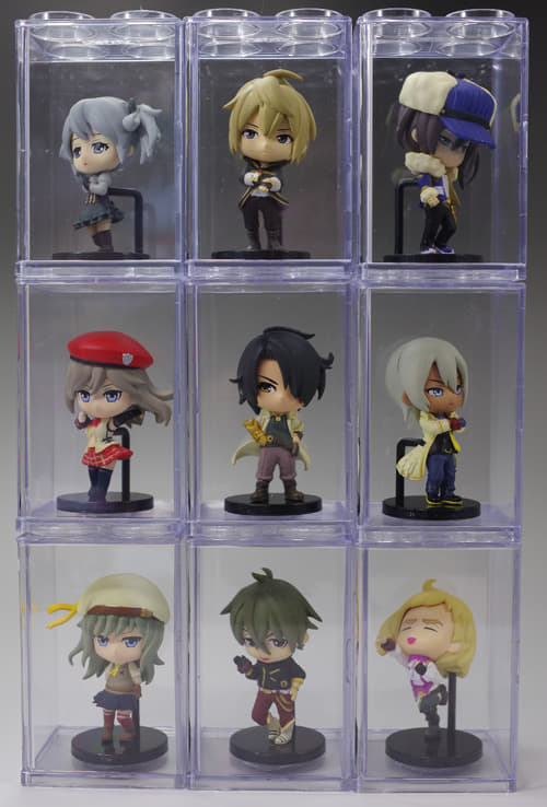 God Eater anime ufotable chibi figures COMPLETE set of 9 picture