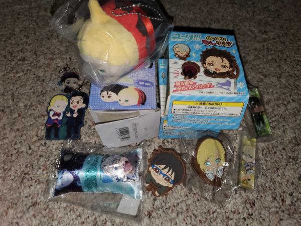 Yuri on Ice straps and other merchandise picture