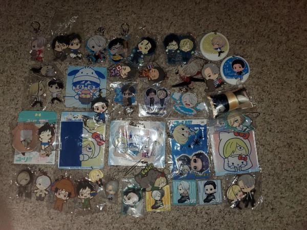 Yuri on Ice straps and other merchandise