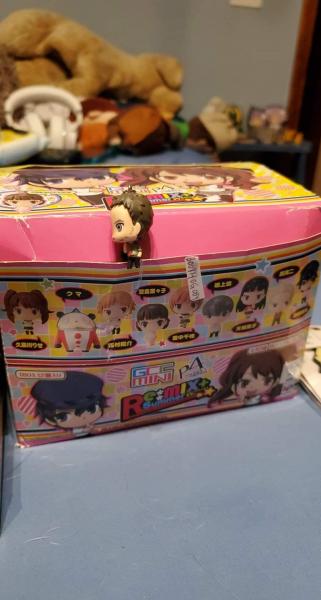 Persona 4 characters straps and stands FOR Naoto and Chie picture