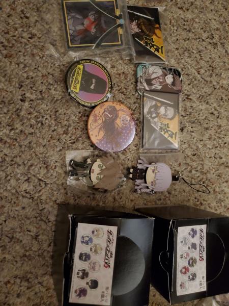 Dangan Ronpa 1- v3 straps, buttons, or Stands Minus Junko, Kokichi, komeda, & chiaki picture