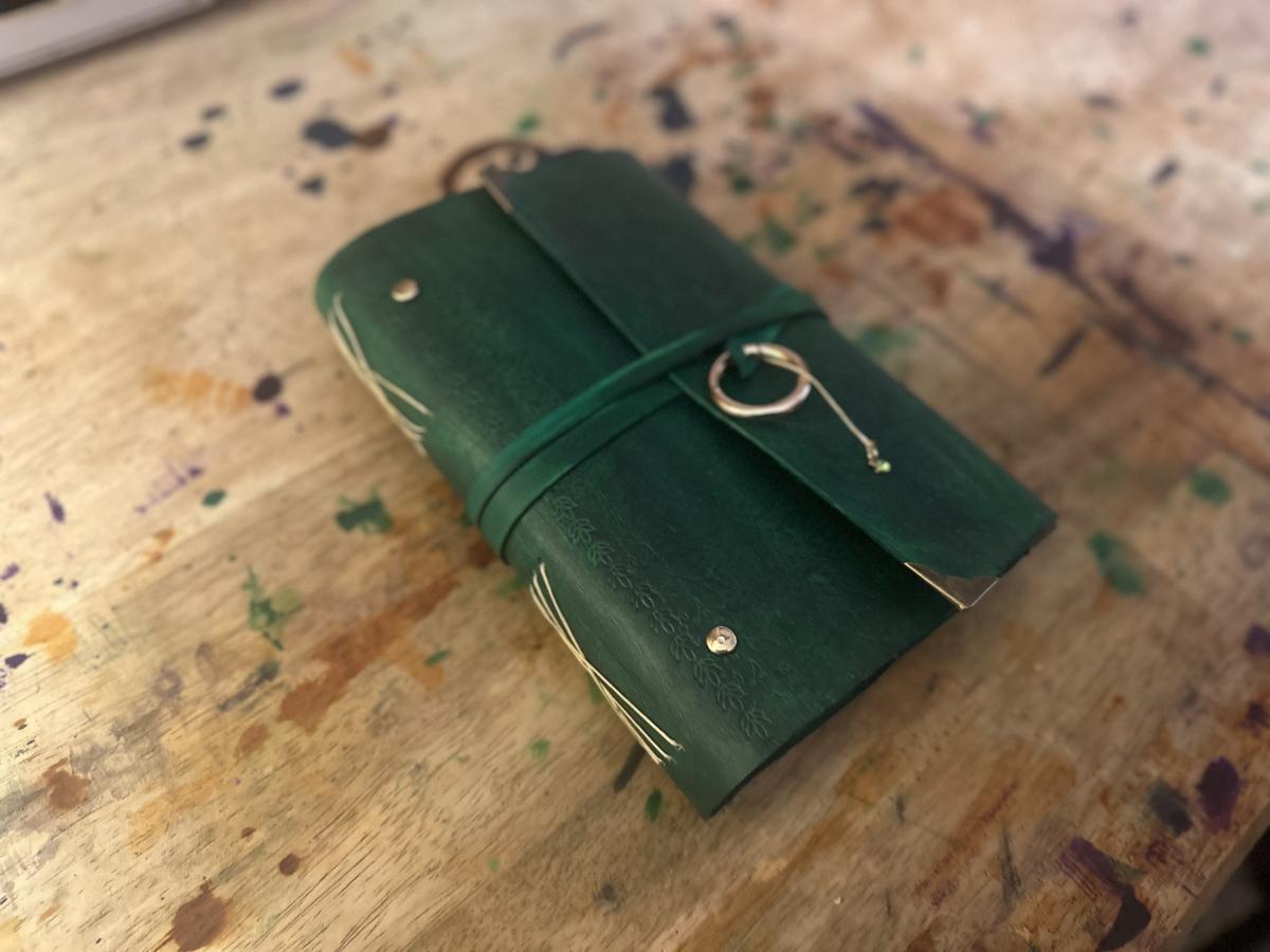 Wraparound Leather Journal picture