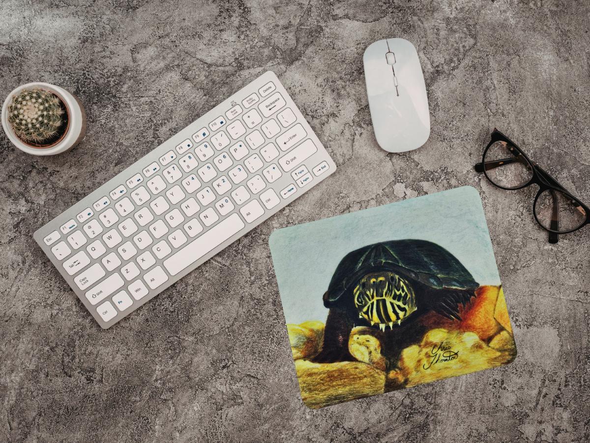 Chewy the Mud Turtle Mousepad picture