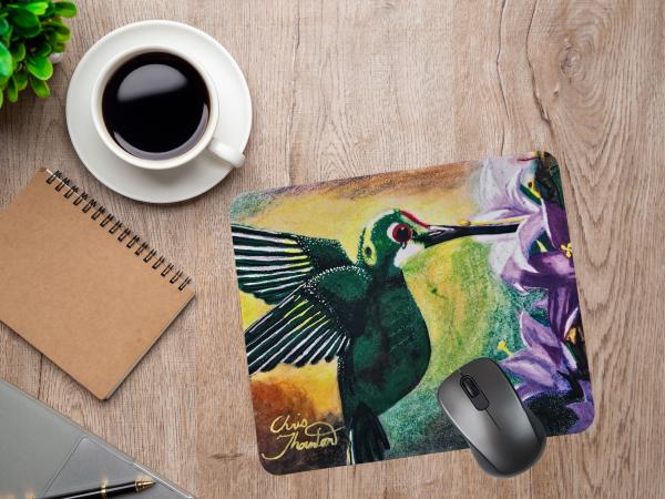 Green Hummingbird Mousepad