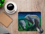 Munching Manatees Mousepad