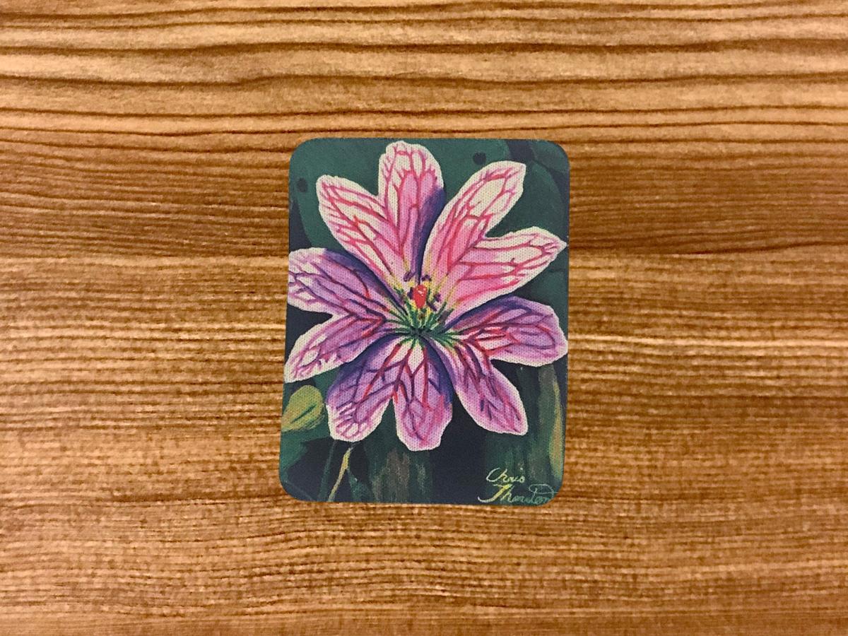 Pink Geranium Magnet picture