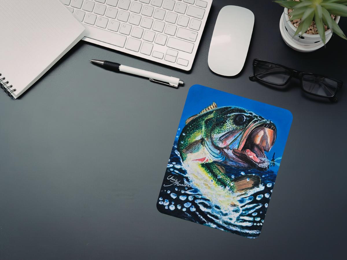 Grand Daddy Green Trout Mousepad picture