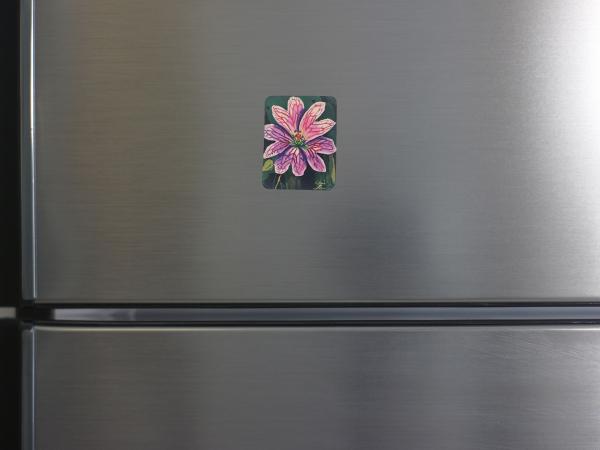 Pink Geranium Magnet