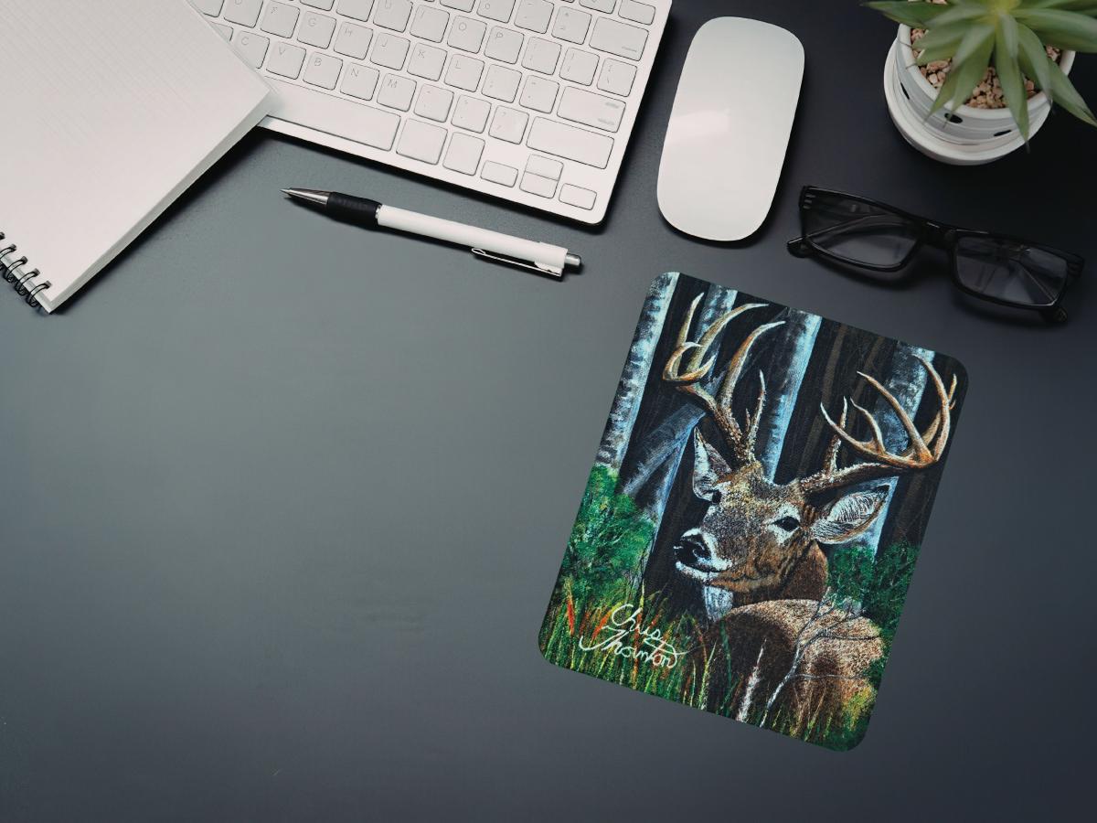 Pap-Paw the White Tail Buck Mousepad picture