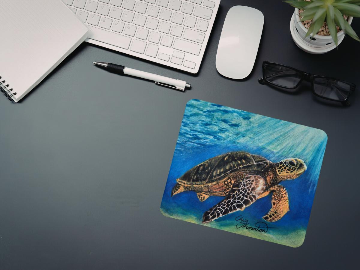 Layla the Loggerhead Sea Turtle Mousepad picture
