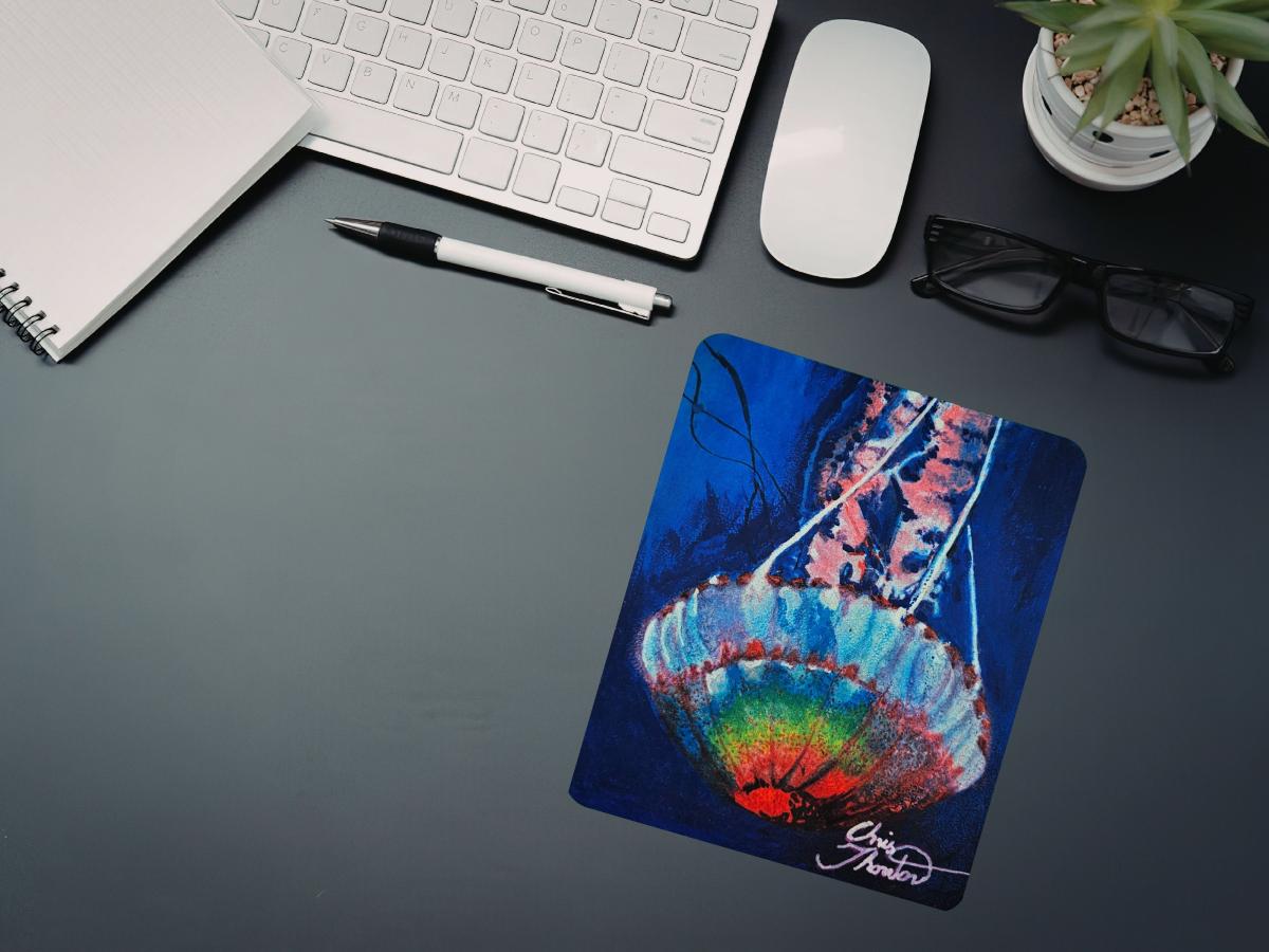 Jellyfish in the Deep Mousepad picture