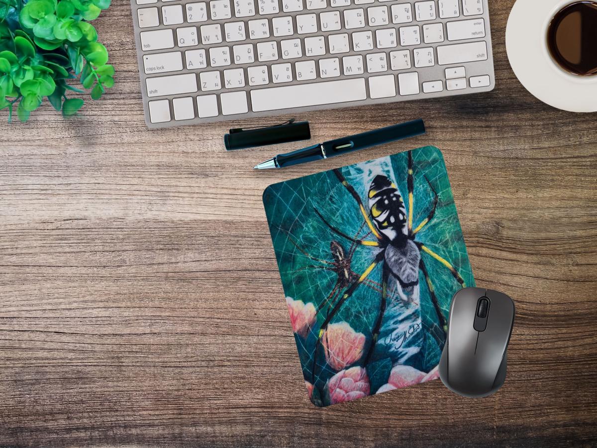 Grace the Garden Spider Mousepad picture