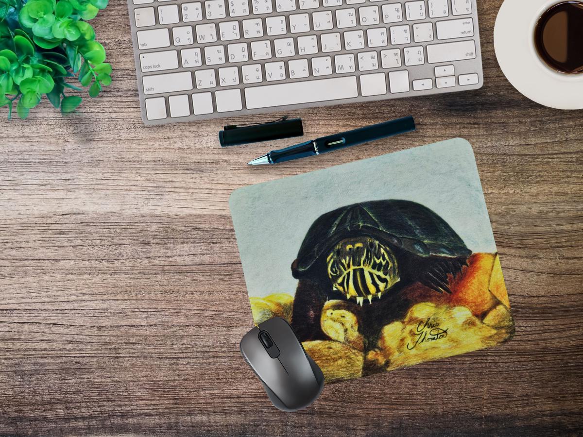 Chewy the Mud Turtle Mousepad picture