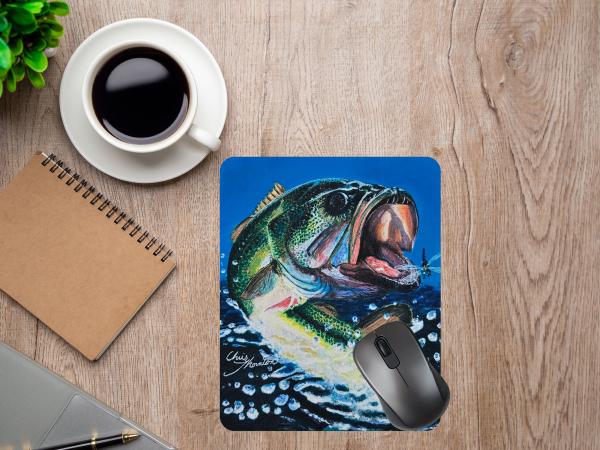 Grand Daddy Green Trout Mousepad