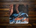 Buster the Blue Crab Ceramic Coaster