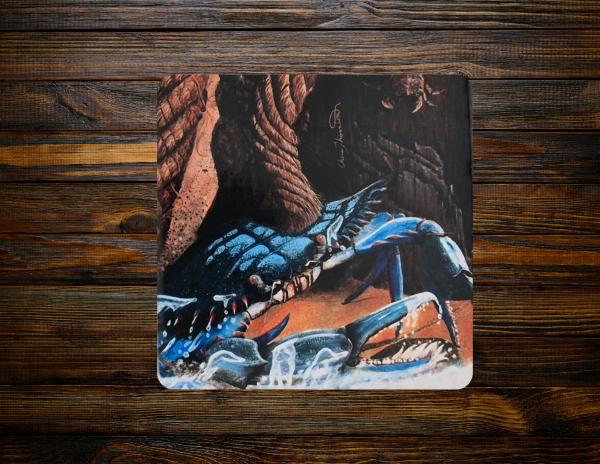 Buster the Blue Crab Ceramic Coaster