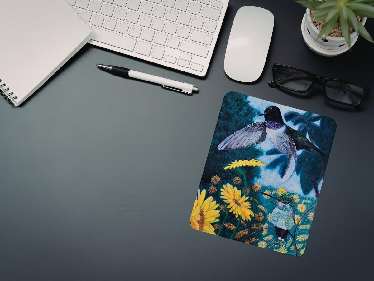 Ollie and Daisy Mousepad picture