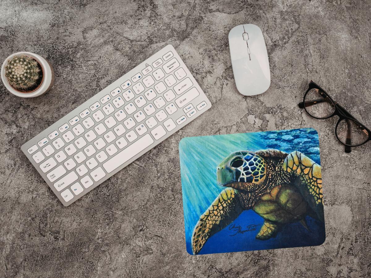 Juan the Loggerhead Sea Turtle Mousepad picture
