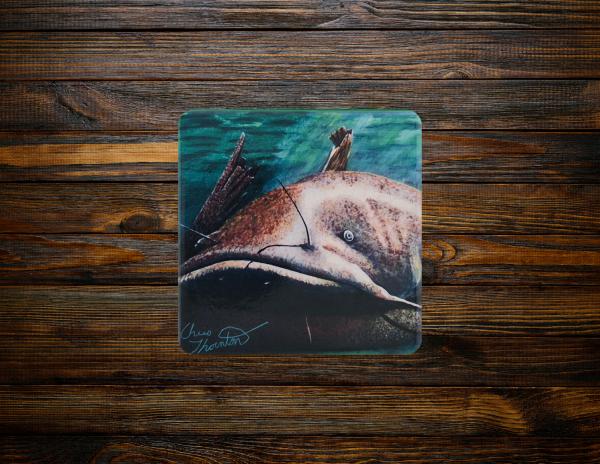 Flathead Frankie Ceramic Coaster