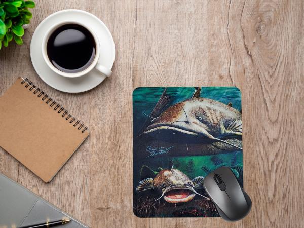 Flathead Frankie and His Little Brother Mousepad