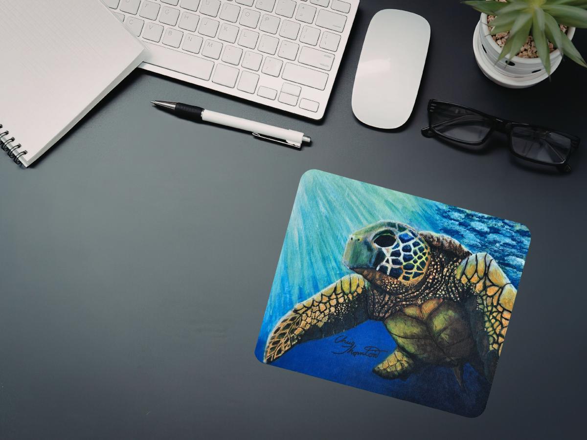 Juan the Loggerhead Sea Turtle Mousepad picture