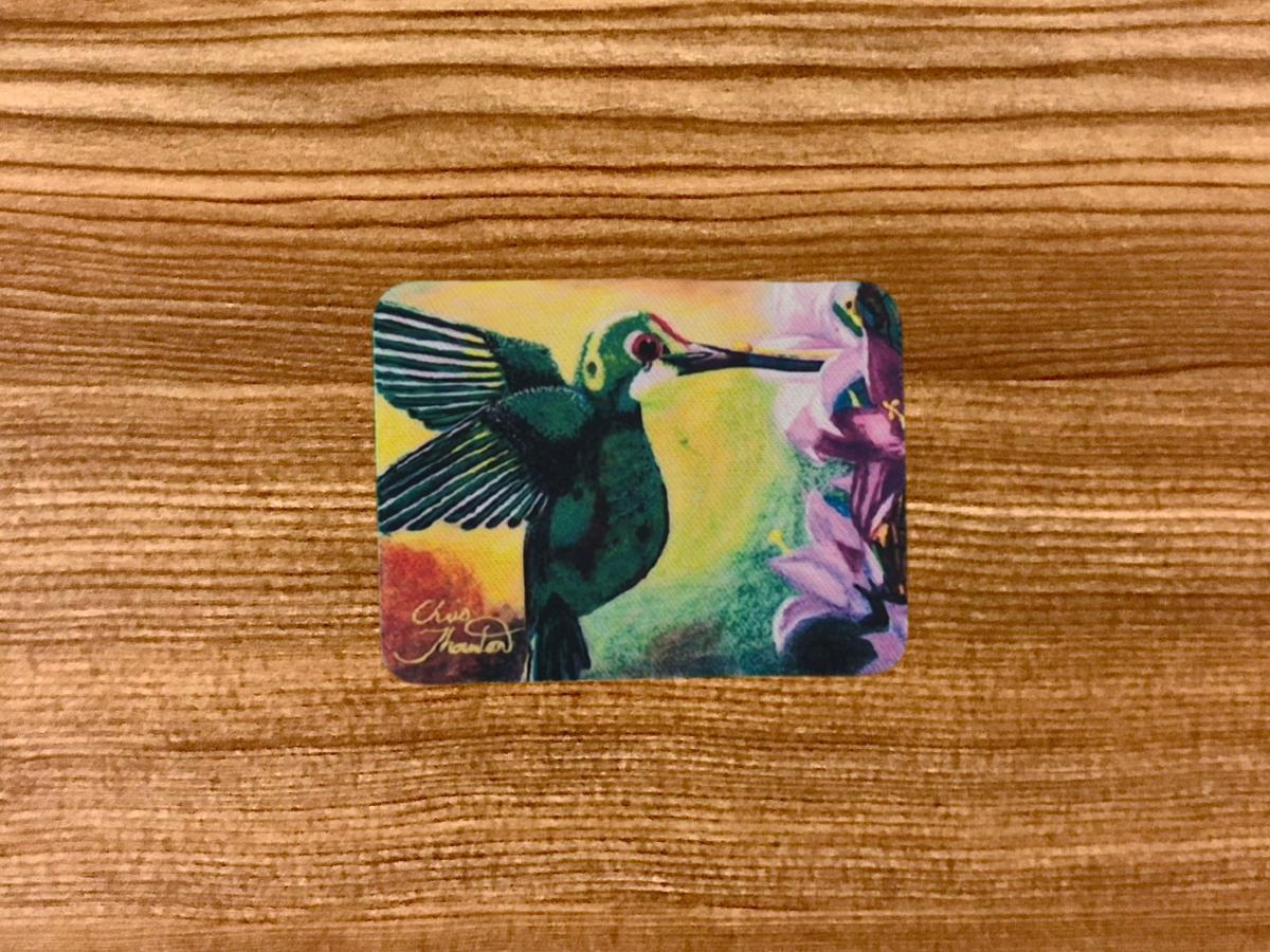 Green Hummingbird Magnet picture