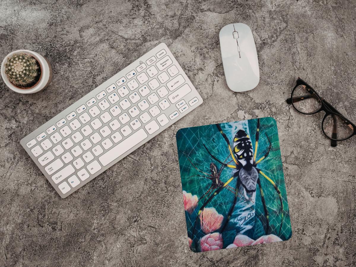 Grace the Garden Spider Mousepad picture