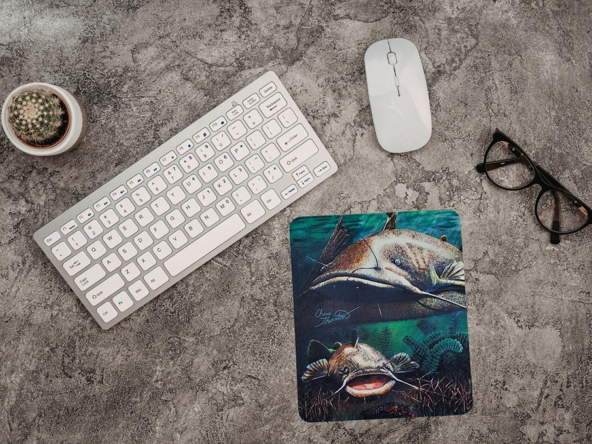 Flathead Frankie and His Little Brother Mousepad picture