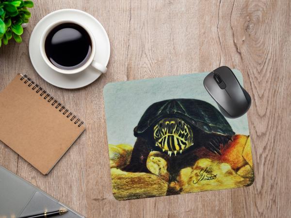 Chewy the Mud Turtle Mousepad