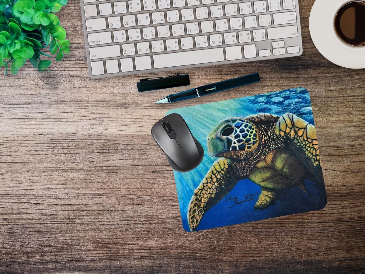Juan the Loggerhead Sea Turtle Mousepad picture