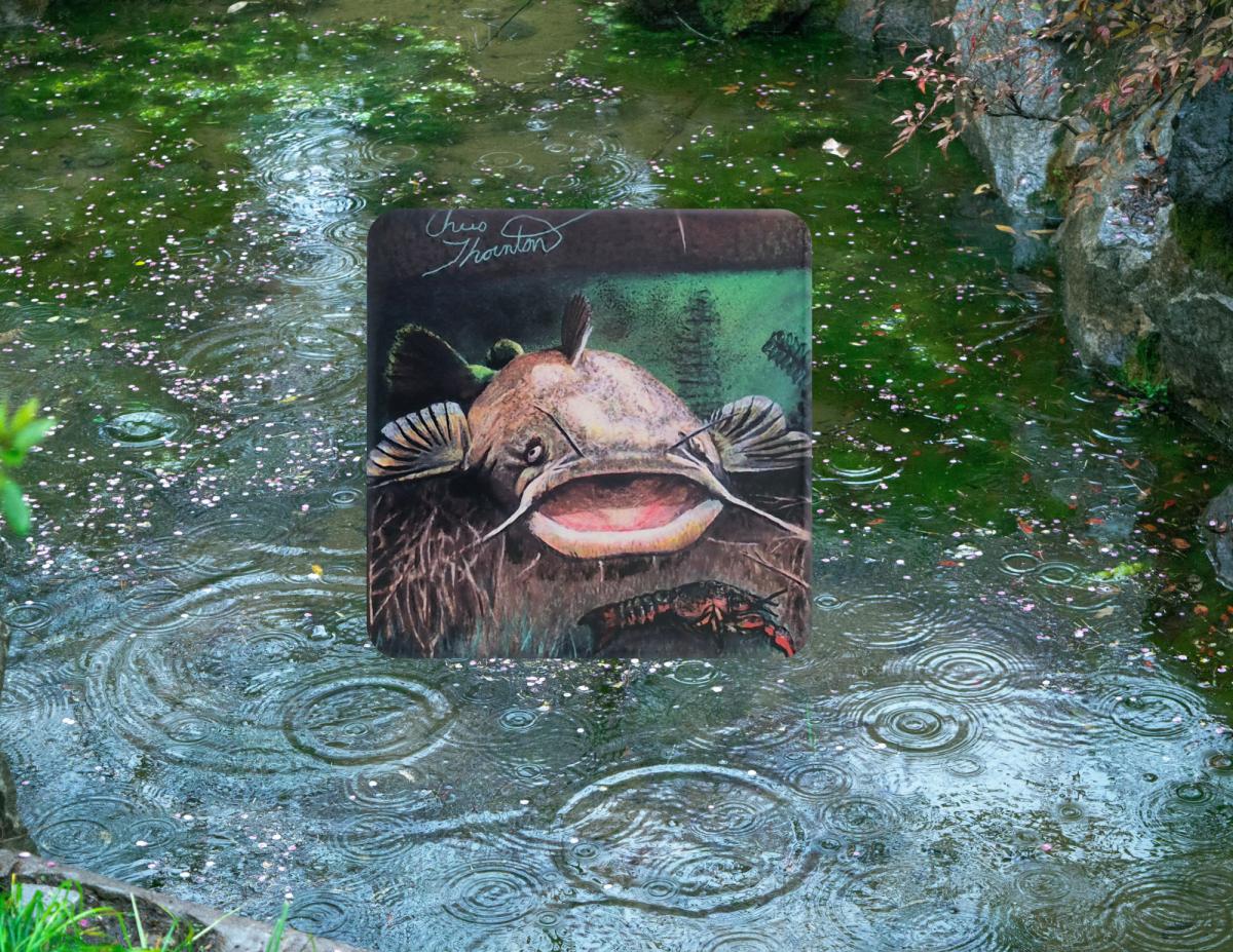 Little Brother Ceramic Coaster picture
