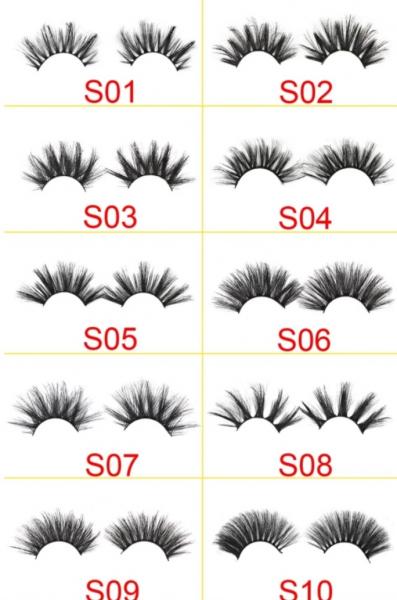 25 mm lashes different 10 different styles