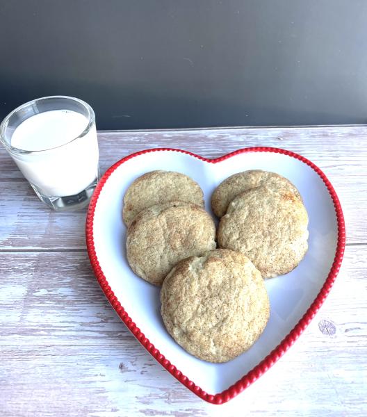 Sourdough Snickerdoodle cookies