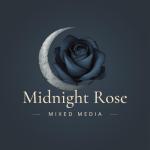 Midnight Rose Mixed Media