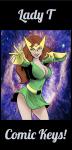 Lady T Comic Keys
