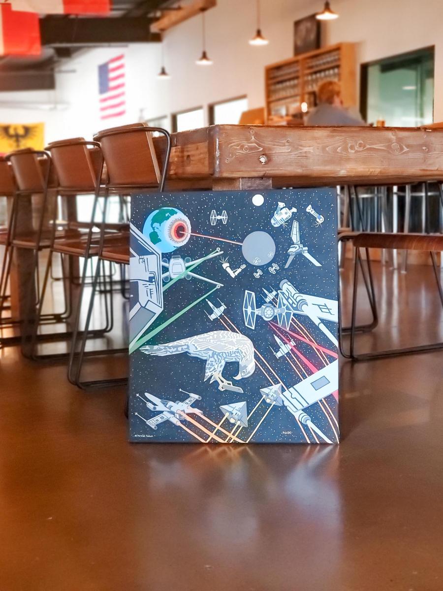 "Millennial Falcon" by John Saude picture